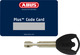 ABUS Skivbromslås Granit Quick 37/60 HB70 Maxi Gul